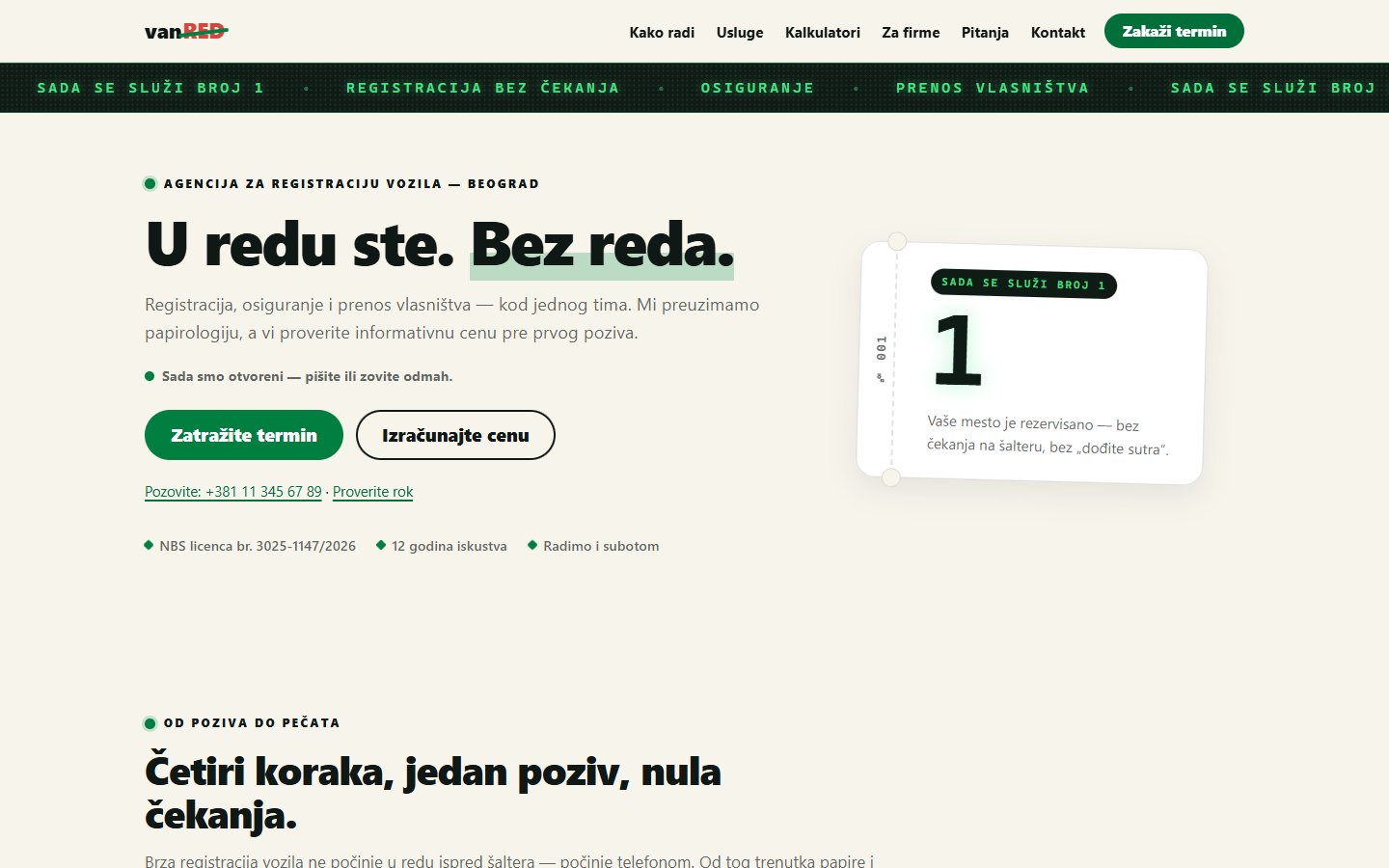 Prikaz koncepta Vanred