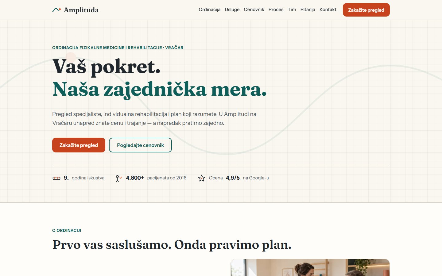 Prikaz koncepta Amplituda