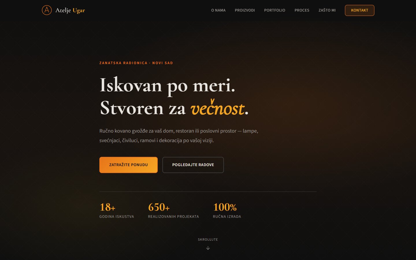 Prikaz koncepta Atelje Ugar