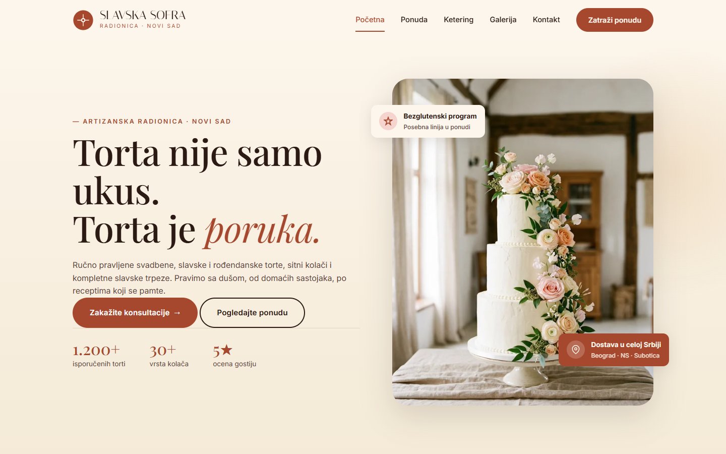 Prikaz koncepta Slavska sofra